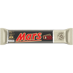 MARS Chocolate Bar 2 Pack 64 g image