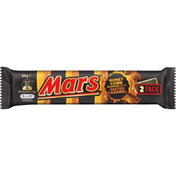 Mars Honeycomb Flavour Salted Caramel Chocolate Bar 64g image