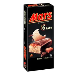 MARS Frozen Dessert Bar Multipack 6 Pack image