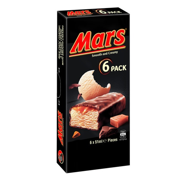 MARS Frozen Dessert Bar Multipack 6 Pack