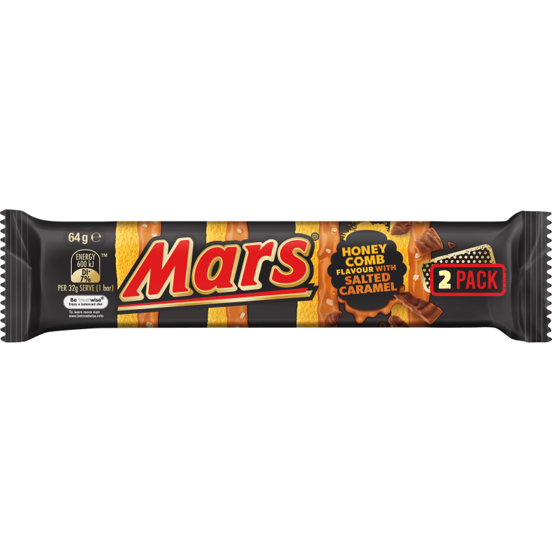 Mars Flavour Salted Caramel Chocolate Bar 64g MARS